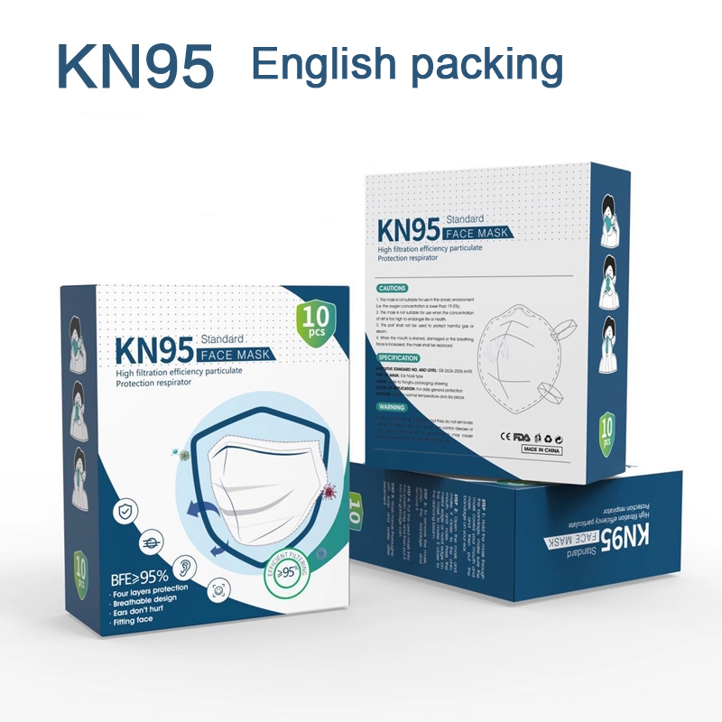 Maschera viso KN95 - Lista bianca FDA USA - Zhengzhou QBS New Material Co., LTD