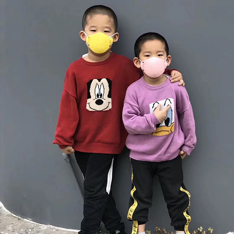 Maschera per il bambino sostituibile KN95 - ricetta per maschera per il viso a misura di bambino